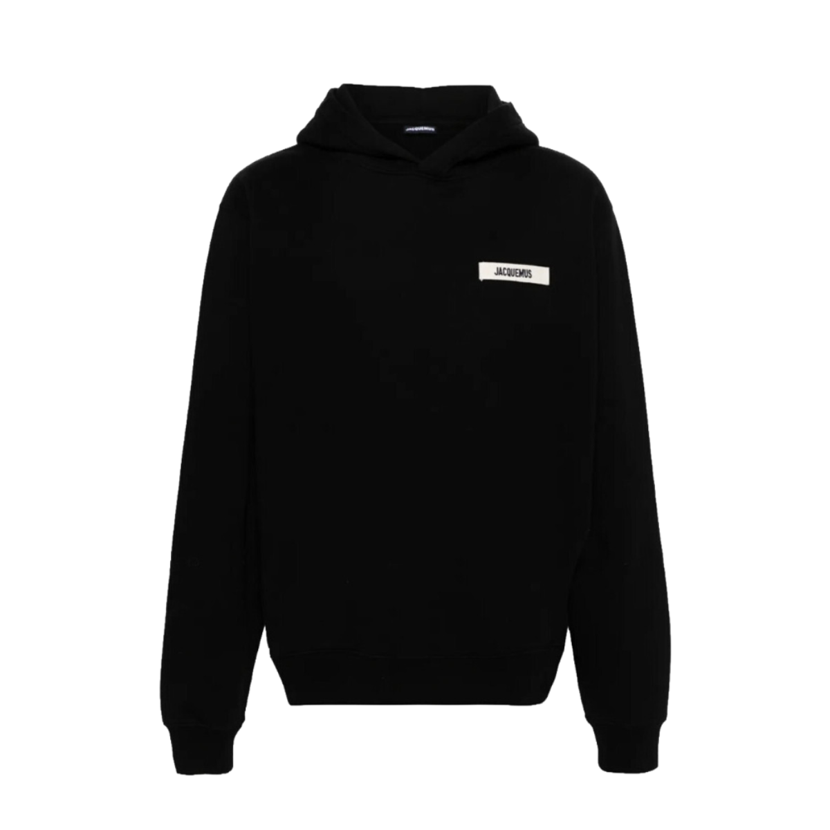 Felpa Jacquemus nera con logo