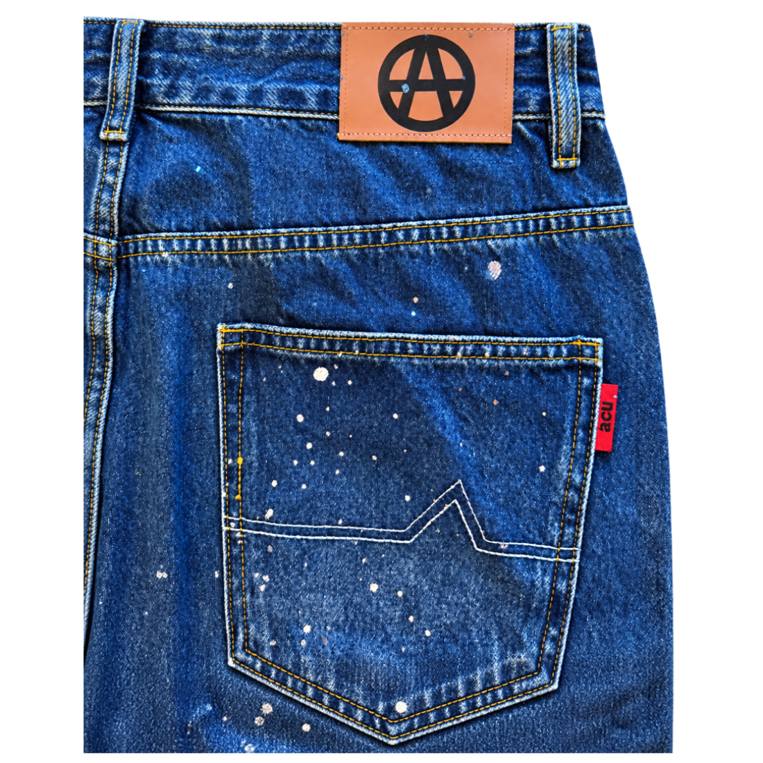 Acupuncture Denim Paint