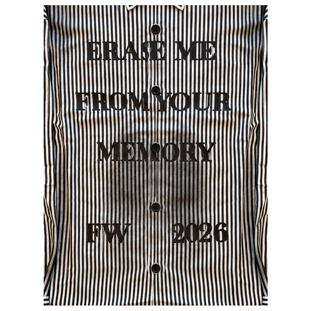 Acupuncture Shirt "Erase Me"