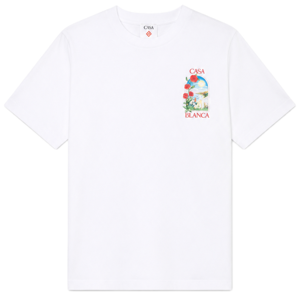 T-shirt Casablanca La Days bianca