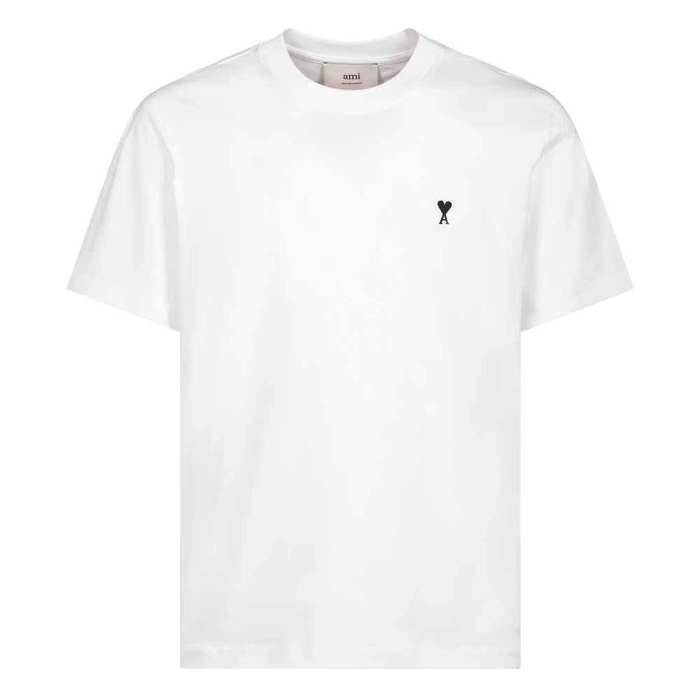 T-shirt AMI Paris con logo cuore ricamato