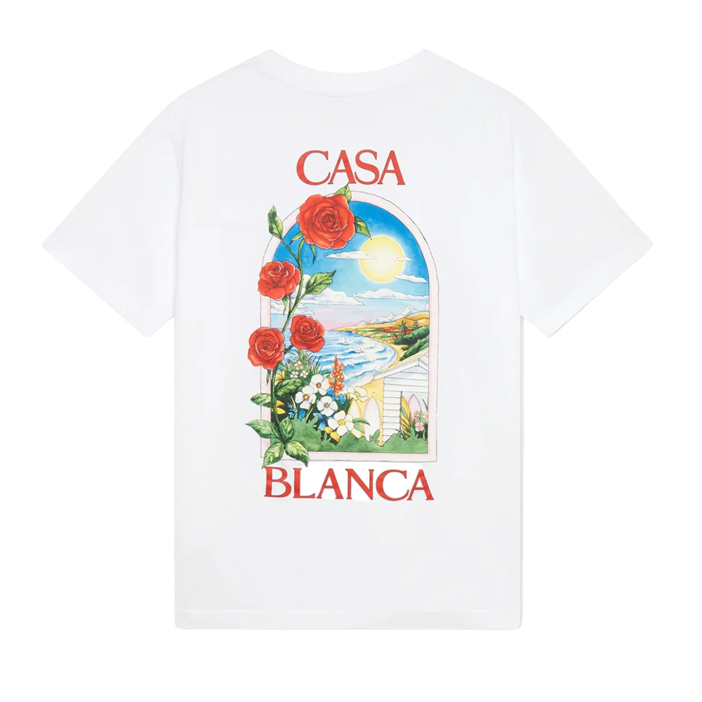 T-shirt Casablanca La Days bianca